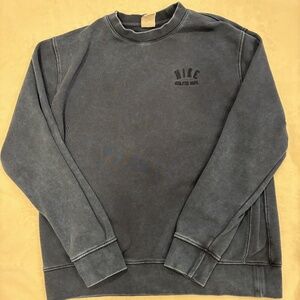 Nike Navy Blue Athletic Crew Neck
